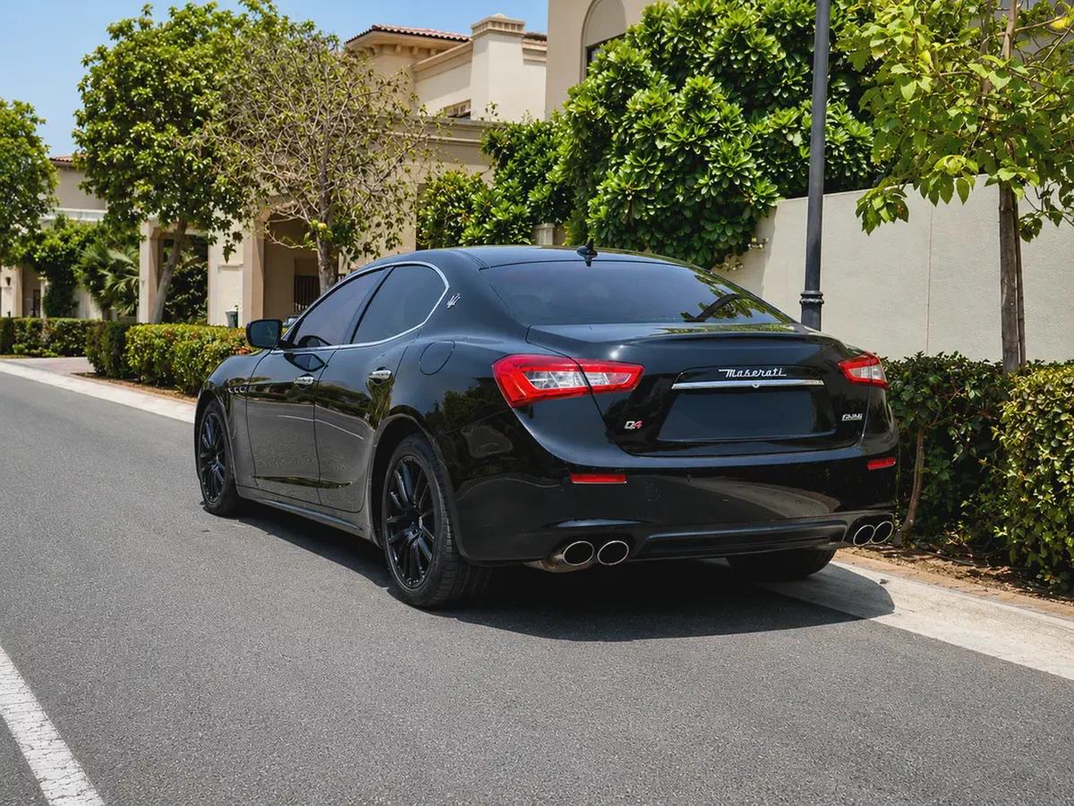 AED 3,000 PM |  MASERATI GHIBLI | S | Q4 | FREE ACCIDENT | DECENT CONDITION | 0% DOWNPAYMENT-6-6