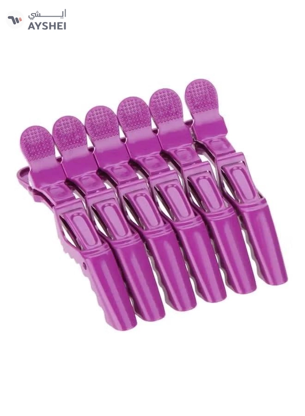 ORiTi 6 Piece Sectioning Clips Clamps Hairdressing Salon 