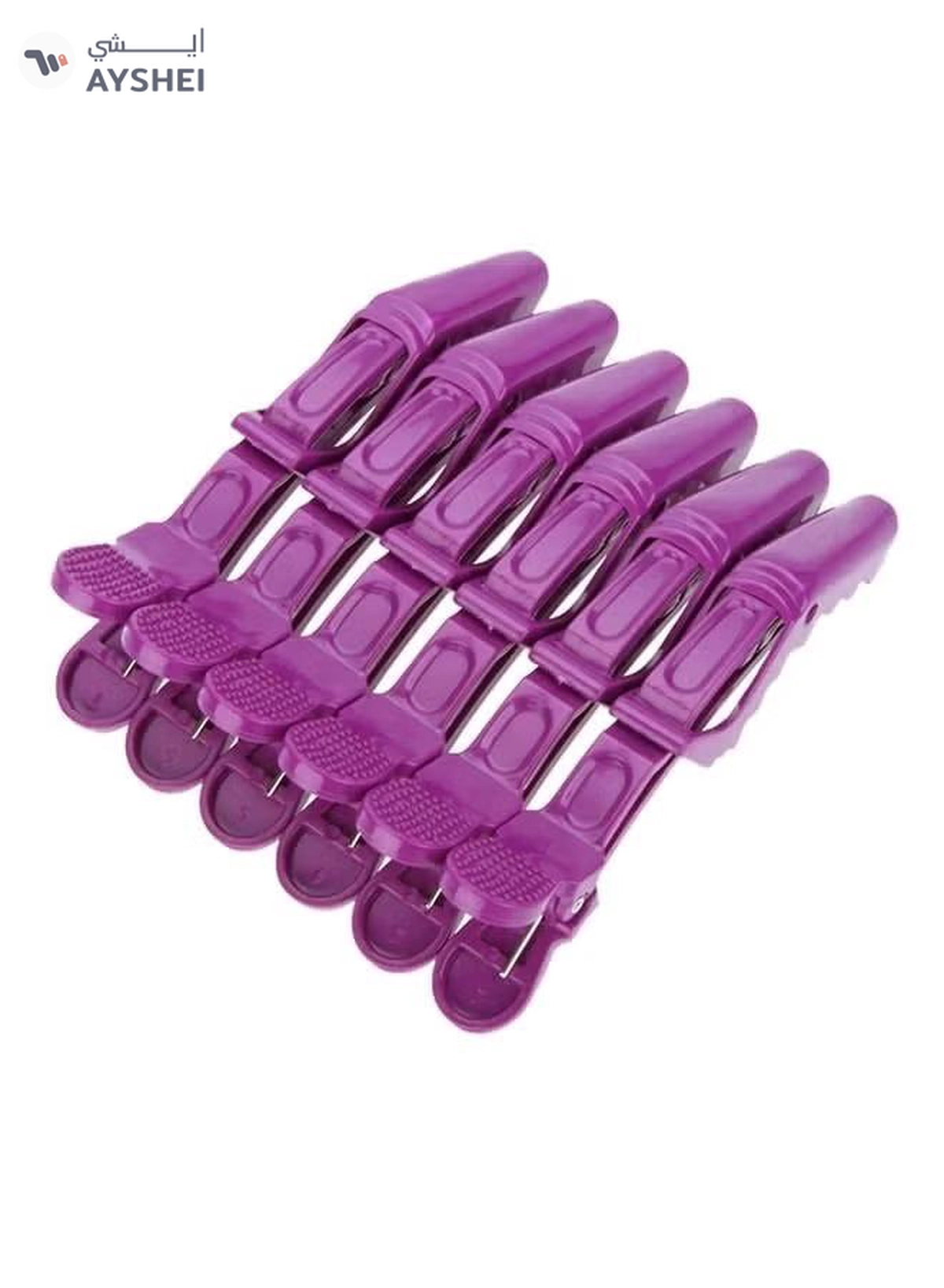 ORiTi 6 Piece Sectioning Clips Clamps Hairdressing Salon -2-2