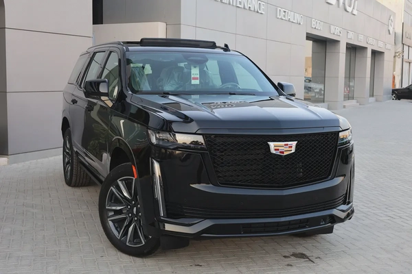 CADILLAC ESCALADE 600 SPORT PLATINUM-0KM-2024-GCC SPECS-UNDER WARRANTY  SERVICE-BRAND NEW