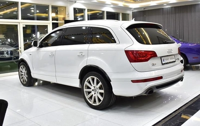 Audi Q7 S-Line 40TFSi Quattro ( 2015 Model ) in White Color GCC Specs-9