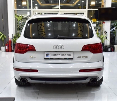 Audi Q7 S-Line 40TFSi Quattro ( 2015 Model ) in White Color GCC Specs-2