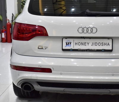 Audi Q7 S-Line 40TFSi Quattro ( 2015 Model ) in White Color GCC Specs-1