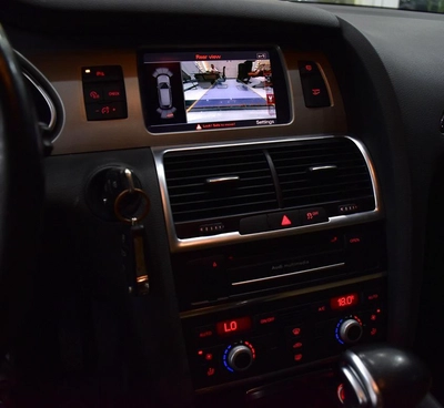 Audi Q7 S-Line 40TFSi Quattro ( 2015 Model ) in White Color GCC Specs-11