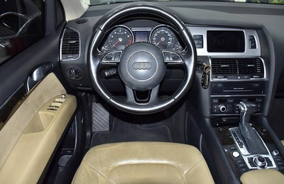 Audi Q7 S-Line 40TFSi Quattro ( 2015 Model ) in White Color GCC Specs-7