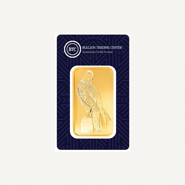 BTC 2.5g Gold Ingot 24K - Variable Design