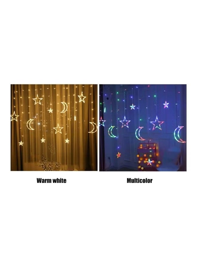 Salla Star And Moon Shaped Decorative Light Set Warm White-3