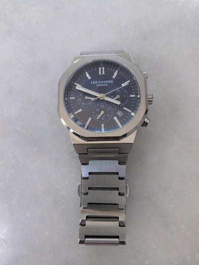 Lee Cooper London Men's Stainless Steel Chronograph Watch-1
