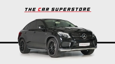 Mercedes Benz GLE43 AMG Coupe-2 Tone Exclusive Interior Leather-22 Inch Black AMG Rims-1