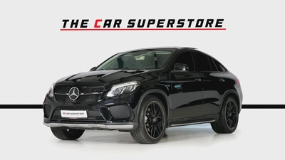 Mercedes Benz GLE43 AMG Coupe-2 Tone Exclusive Interior Leather-22 Inch Black AMG Rims-3