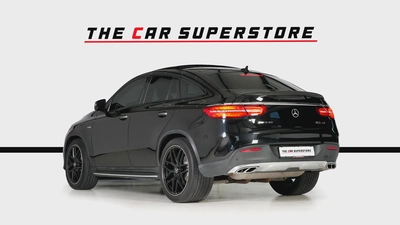 Mercedes Benz GLE43 AMG Coupe-2 Tone Exclusive Interior Leather-22 Inch Black AMG Rims-5