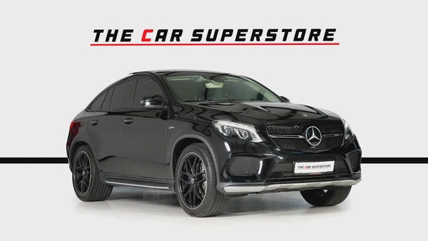 Mercedes Benz GLE43 AMG Coupe-2 Tone Exclusive Interior Leather-22 Inch Black AMG Rims