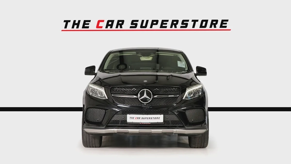 Mercedes Benz GLE43 AMG Coupe-2 Tone Exclusive Interior Leather-22 Inch Black AMG Rims