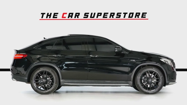 Mercedes Benz GLE43 AMG Coupe-2 Tone Exclusive Interior Leather-22 Inch Black AMG Rims