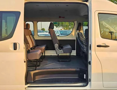 Toyota Hiace HIACE TOYOTA HIACE 13 SEATER || 3.5L PETROL V6 A/T | REAR CAMERA / BLACK BUMPER / CODE# HPHRAB-11