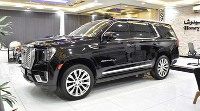GMC Yukon Denali ( 2023 Model ) in Black Color GCC Specs-1