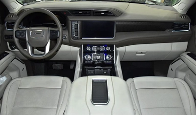 GMC Yukon Denali ( 2023 Model ) in Black Color GCC Specs-6