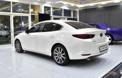 Mazda 3 ( 2023 Model ) in White Color GCC Specs-14