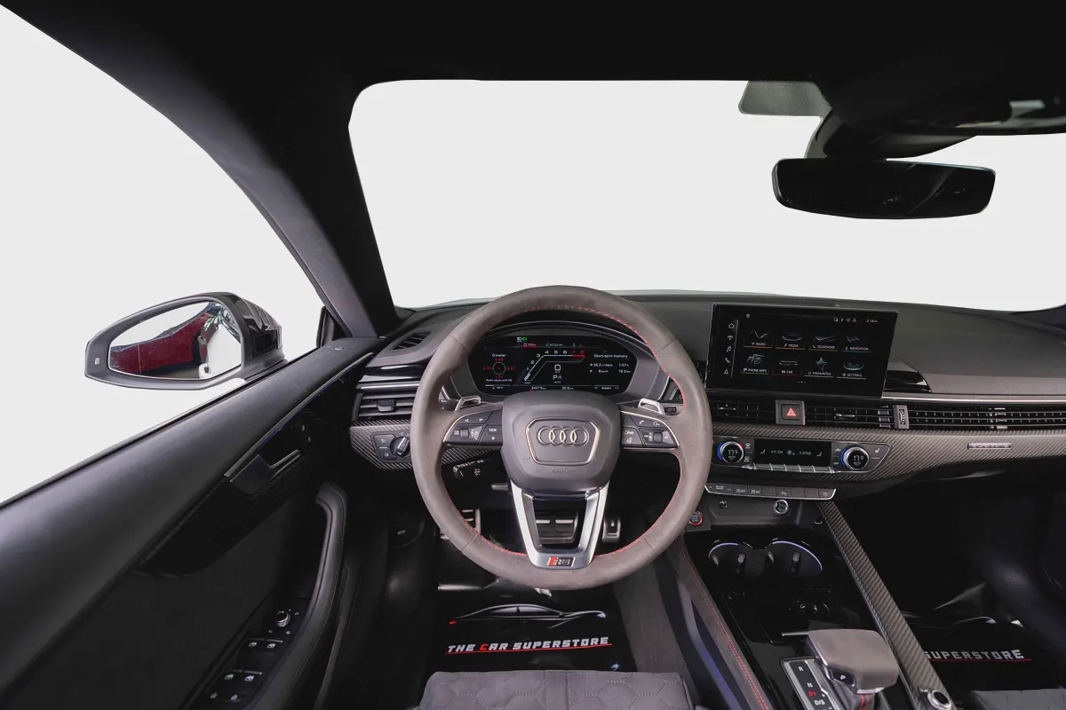 Audi RS5 Sportback-Competition Package-RS Carbon Fiber Sports Seats-Al Nabooda service contract-1-1