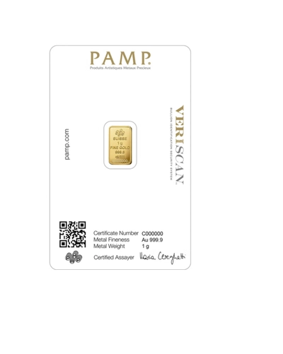 PAMP 24KT - 1g Suisse Pamp-1