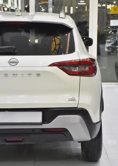 AED 783 EMi at 0% DP | Nissan Magnite Turbo ( 2025 Model ) in White Color GCC Specs-8