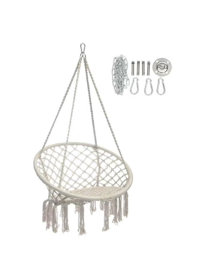 ANTILOP Round Hammock Chair Swing White-0