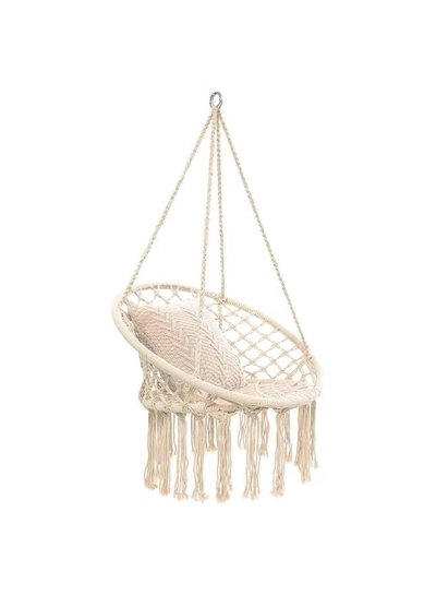 ANTILOP Round Hammock Chair Swing White-4