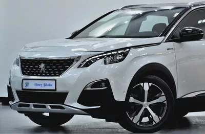 AED 793 EMi at 0% DP | Peugeot 3008 Turbo GT-Line ( 2020 Model ) in White Color GCC Specs-4