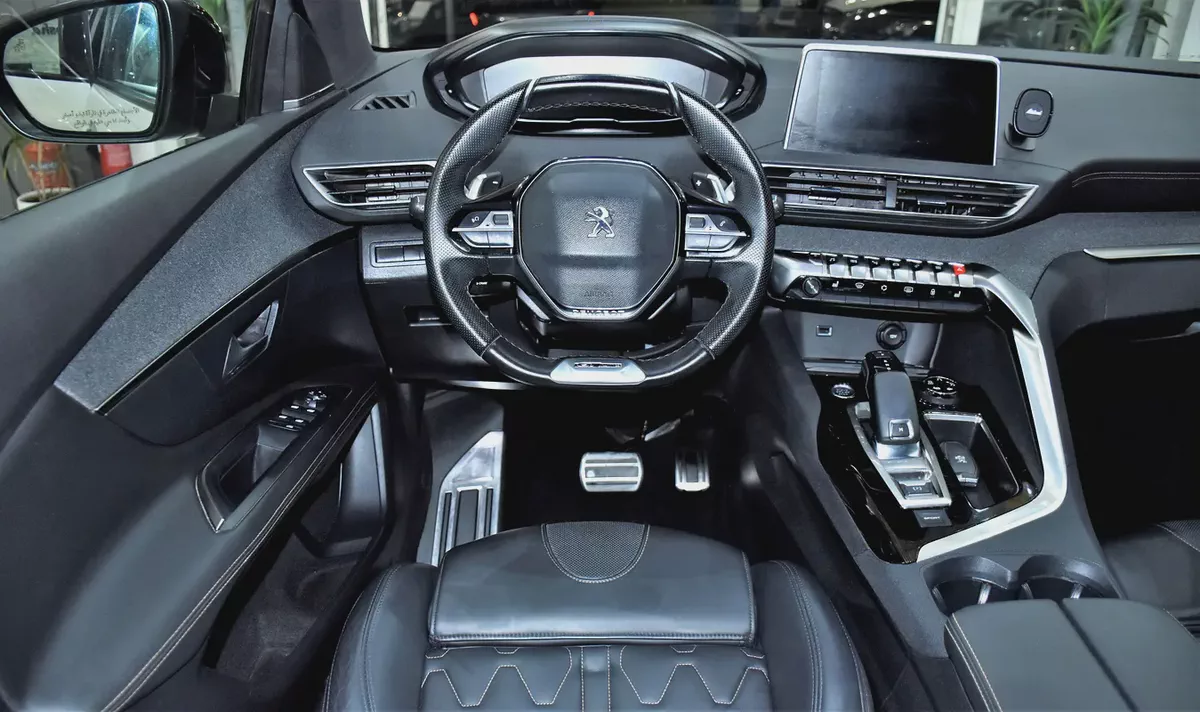 AED 793 EMi at 0% DP | Peugeot 3008 Turbo GT-Line ( 2020 Model ) in White Color GCC Specs-12-12