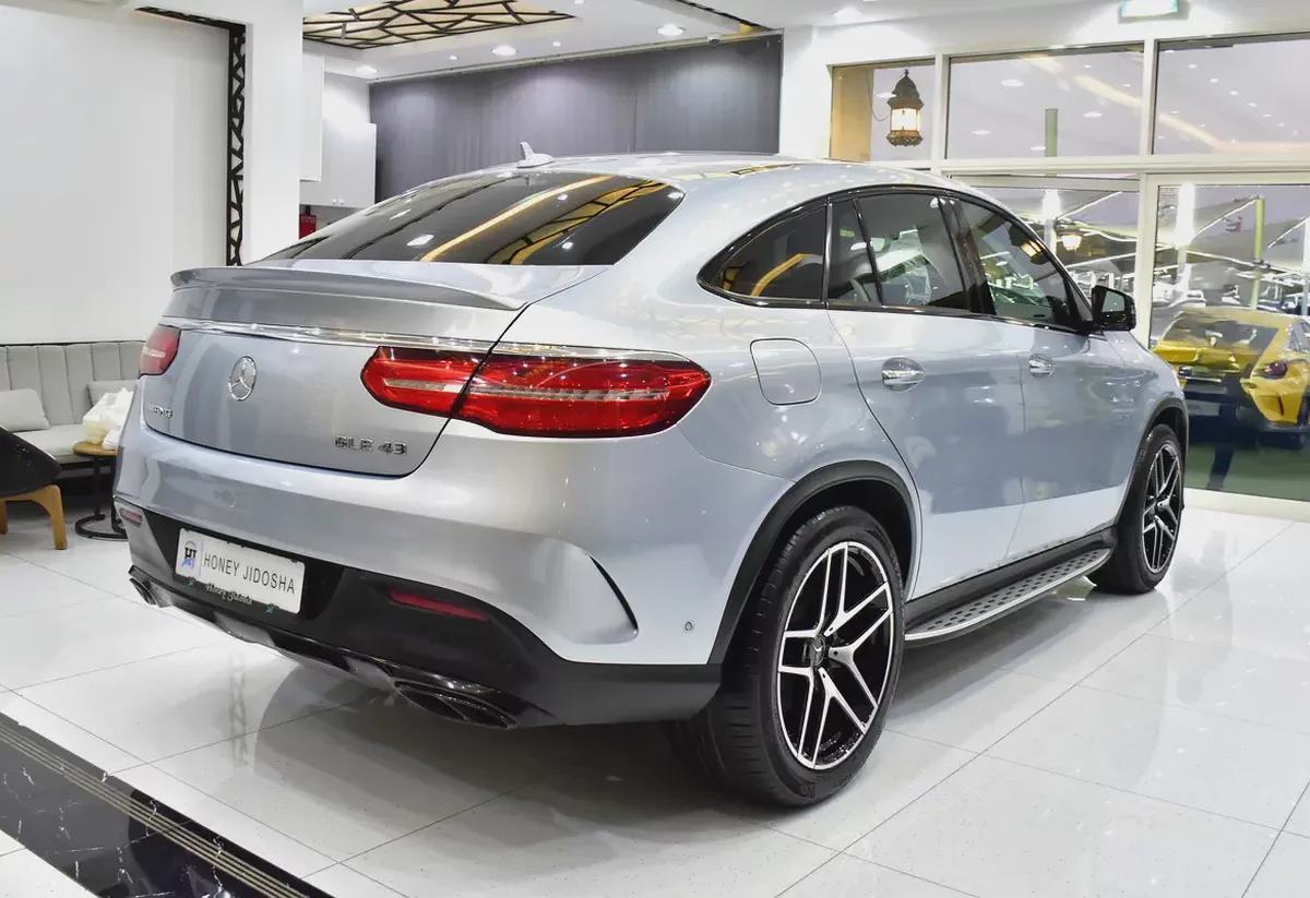 EXCELLENT DEAL for our Mercedes Benz GLE43 AMG ( 2018 Model ) in Silver Color GCC Specs-5-5