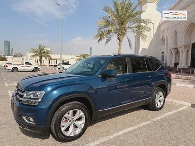 Volkswagen Teramont SE V6 3.6 2019 Model GCC Specs With Full Service History In Perfect Condition-0