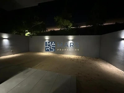 Brand New!! 3BR corner villa available with Maid room & Balcony & Big garden -13