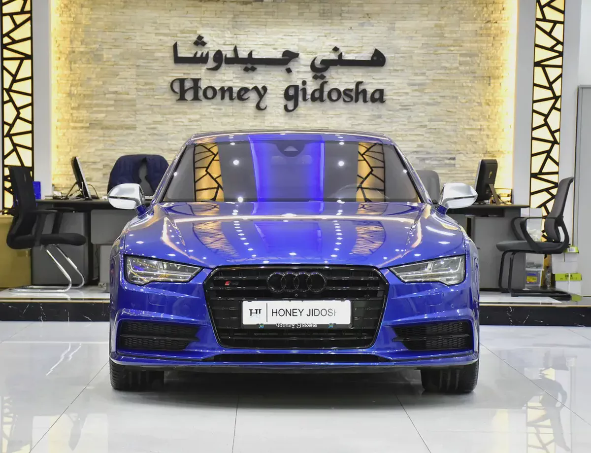 EXCELLENT DEAL for our Audi S7 Quattro TFSi ( 2016 Model ) in Blue Color GCC Specs