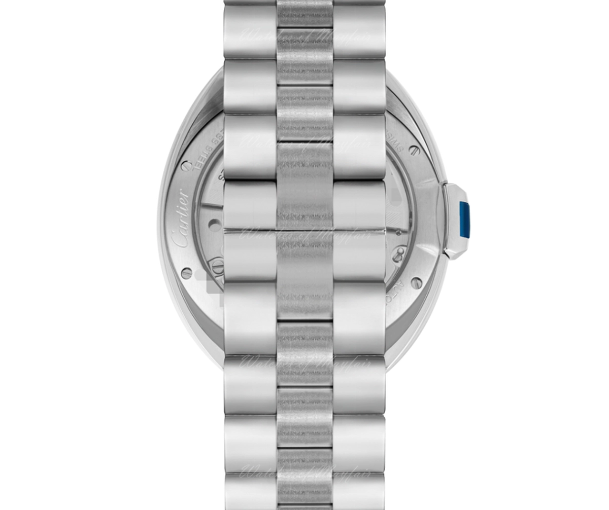 Cartier Clé de Cartier | Silver Dial Full Steel | Used (Very good) | Year of production 2015 (Approximation) | No original box | No original papers-3-3