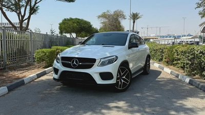 2017 Mercedes-Benz GLE Coupe 43 AMG | GCC Specs | No Paint Accident-2