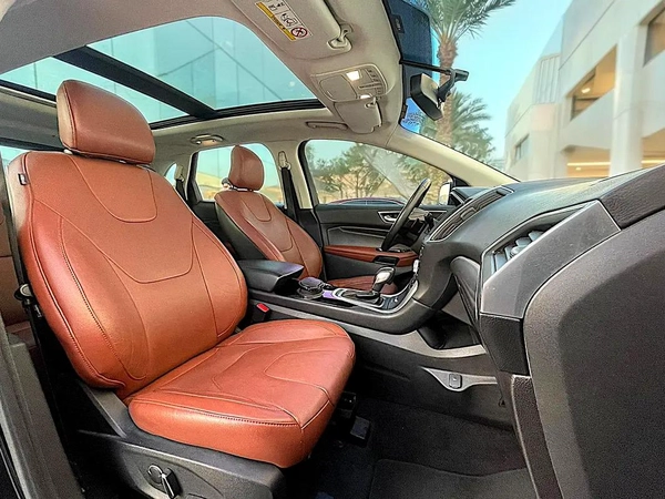 Ford Edge 3.5 V6 Titanium 2017 - GCC Specs -under warranty | ORIGINAL PAINT
