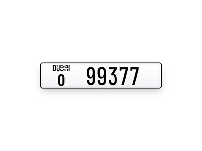 Plates Numbers Dubai-0