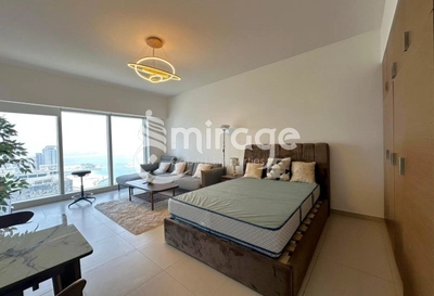 Vacant | Fully Furnished Studio | Sea & Pool View-5