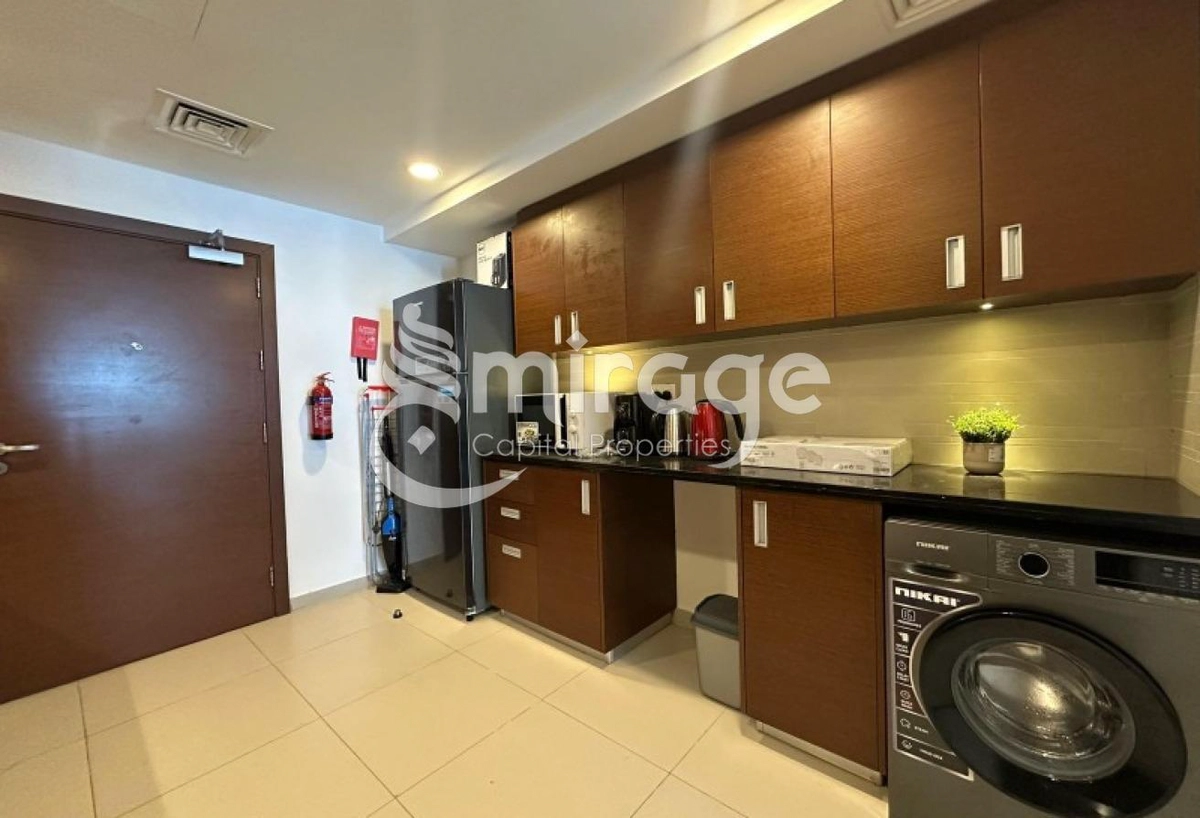 Vacant | Fully Furnished Studio | Sea & Pool View