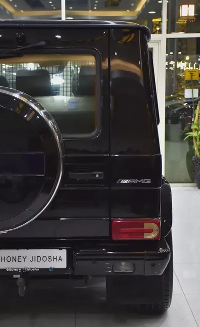 EXCELLENT DEAL for our Mercedes Benz G63 AMG ( 2015 Model ) in Black Color GCC Specs-8