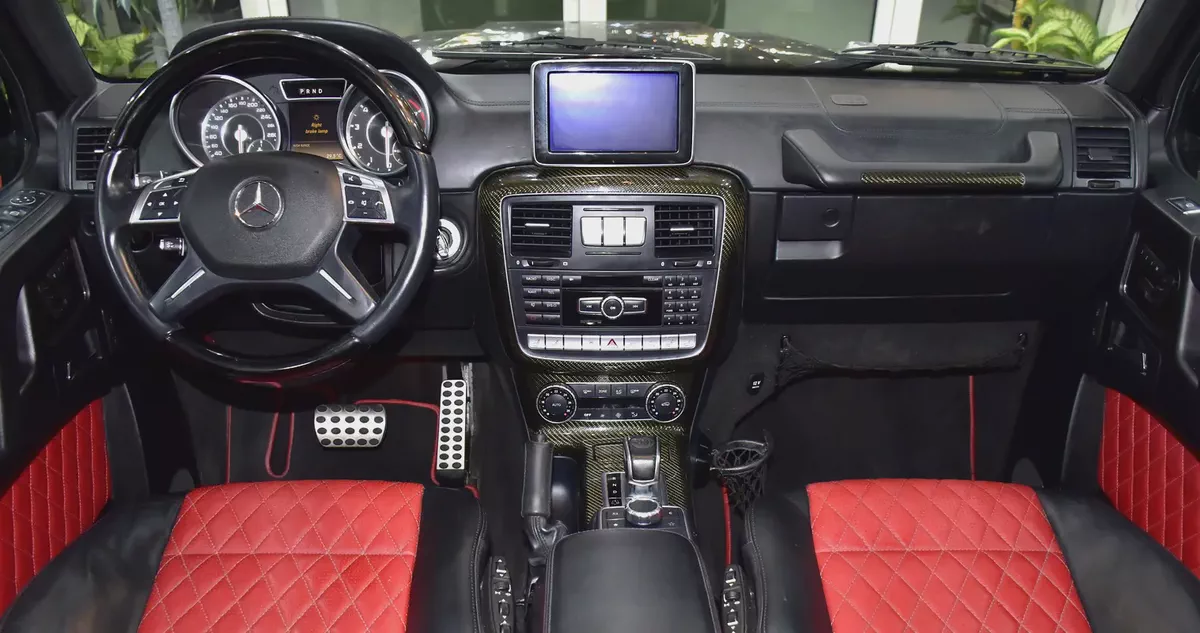 EXCELLENT DEAL for our Mercedes Benz G63 AMG ( 2015 Model ) in Black Color GCC Specs-10-10