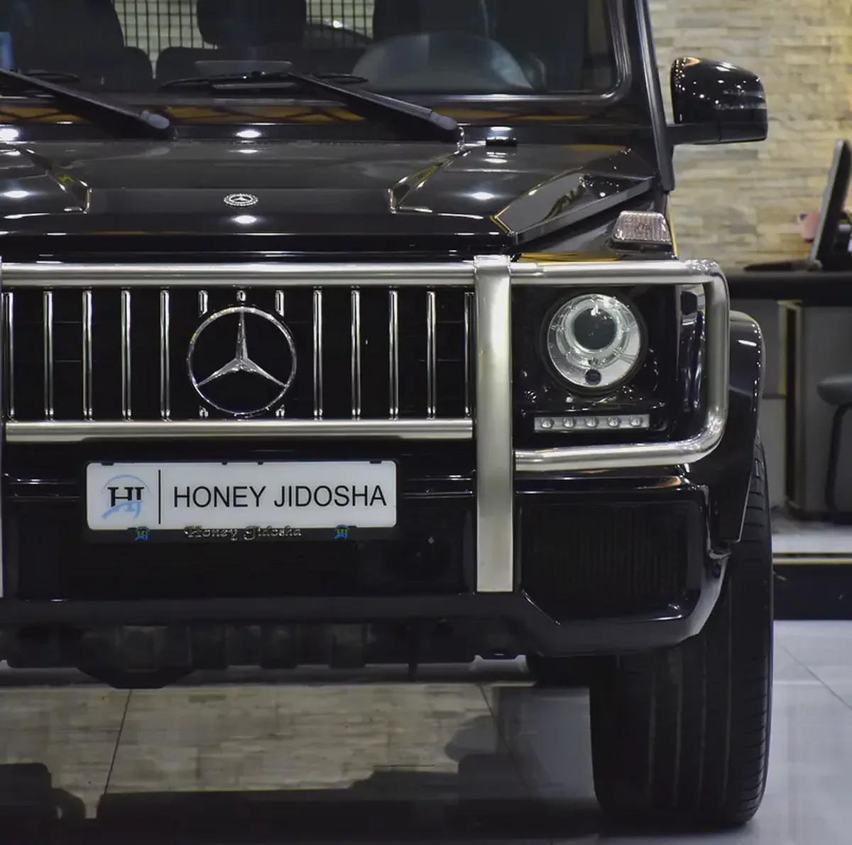 EXCELLENT DEAL for our Mercedes Benz G63 AMG ( 2015 Model ) in Black Color GCC Specs-3-3