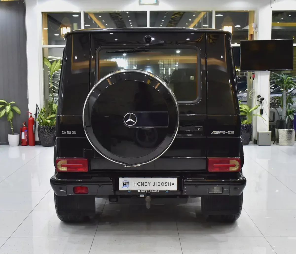 EXCELLENT DEAL for our Mercedes Benz G63 AMG ( 2015 Model ) in Black Color GCC Specs-4-4