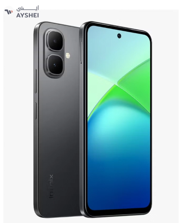 Infinix Smart 10 Dual SIM Sleek Black 4+4GB RAM 128GB 4G - Middle East Version