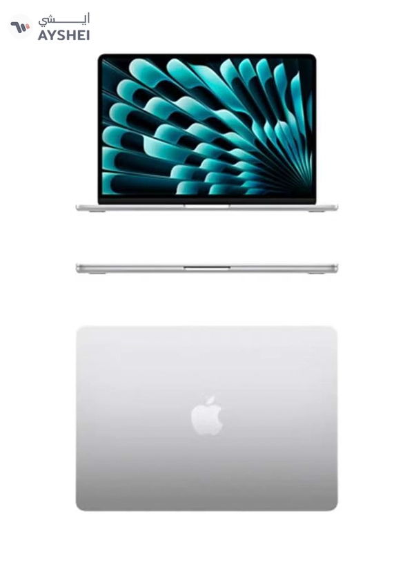 Apple New 2025 MacBook Air MW0W3 13-Inch Display, Apple M4 Chip 10-Core CPU 8-Core GPU Processor/16GB RAM/256GB SSD/macOS(International Version) English Silver
