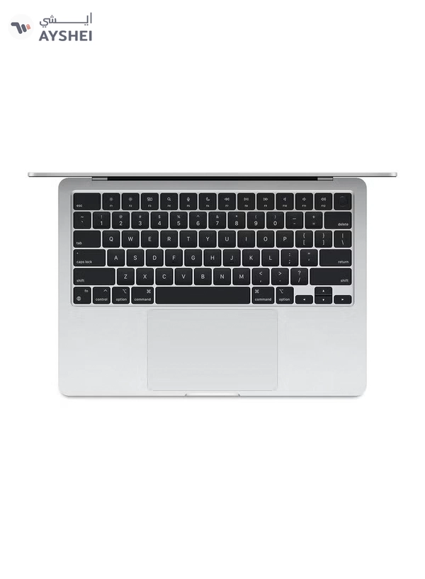 Apple New 2025 MacBook Air MW0W3 13-Inch Display, Apple M4 Chip 10-Core CPU 8-Core GPU Processor/16GB RAM/256GB SSD/macOS(International Version) English Silver