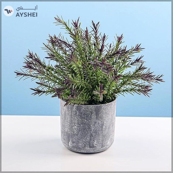 Yatai Gray Colored Plastic Vases