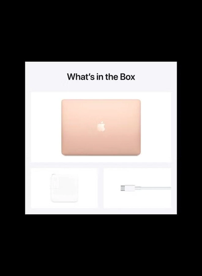 Apple MacBook Air MGND3 13-Inch Display, Apple M1 Chip With 8-Core Processor And 7-Core Graphics/8GB Unified Memory/256GB SSD/English Keyboard(International version) English Gold-1