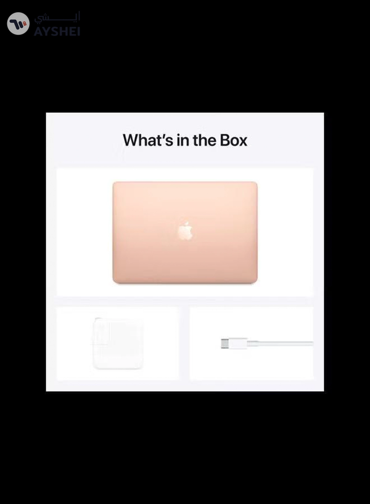 Apple MacBook Air MGND3 13-Inch Display, Apple M1 Chip With 8-Core Processor And 7-Core Graphics/8GB Unified Memory/256GB SSD/English Keyboard(International version) English Gold-1-1