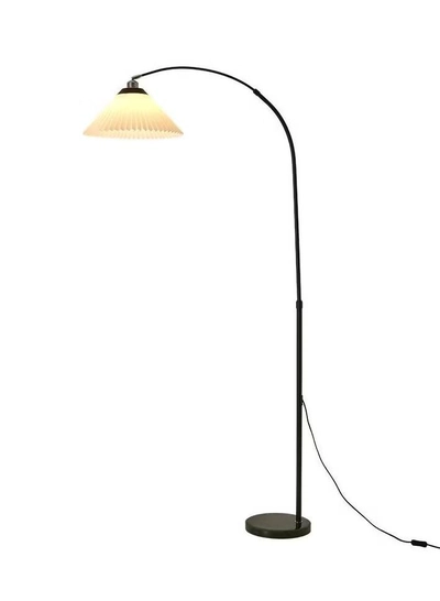DubaiGallery Pleated Floor Lamp Nordic Creative Retro Luxury Lamp for Living Room, Study, and Bedroom with 12W Remote Control and Bulb-1